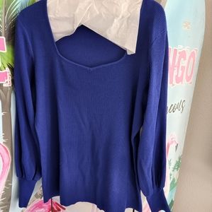 Royal Blue Sweater